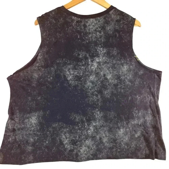 Disney‎ The Little Mermaid Ursula Infamous Cropped Cotton Graphic Tank Top 1X - Picture 3 of 6